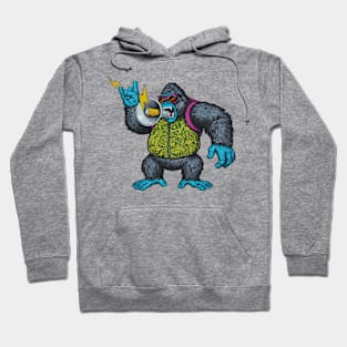 Funky Gorilla Vibes Hoodie